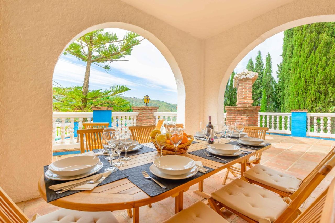 Casa Jardin Del Olivar Con Piscina Privada Alcaucin Ngoại thất bức ảnh
