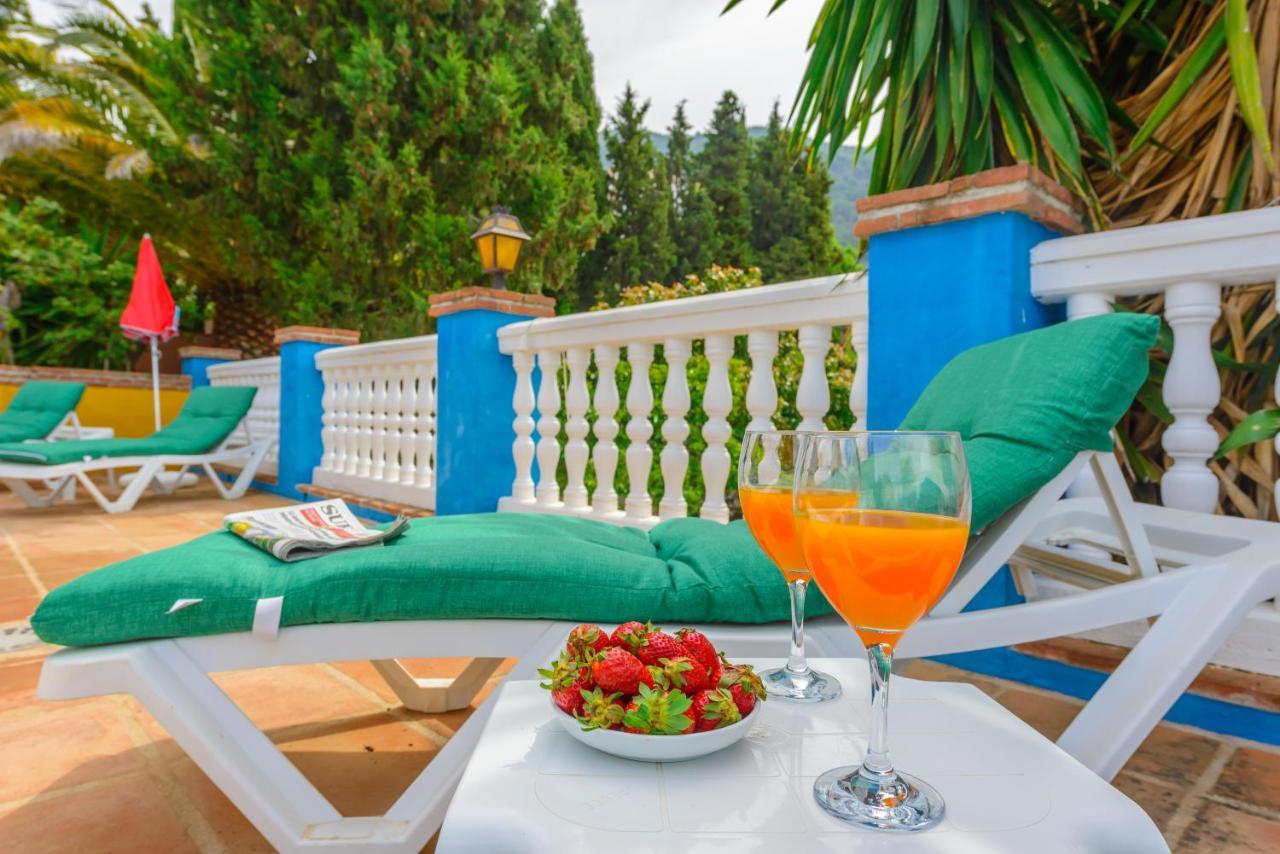 Casa Jardin Del Olivar Con Piscina Privada Alcaucin Ngoại thất bức ảnh