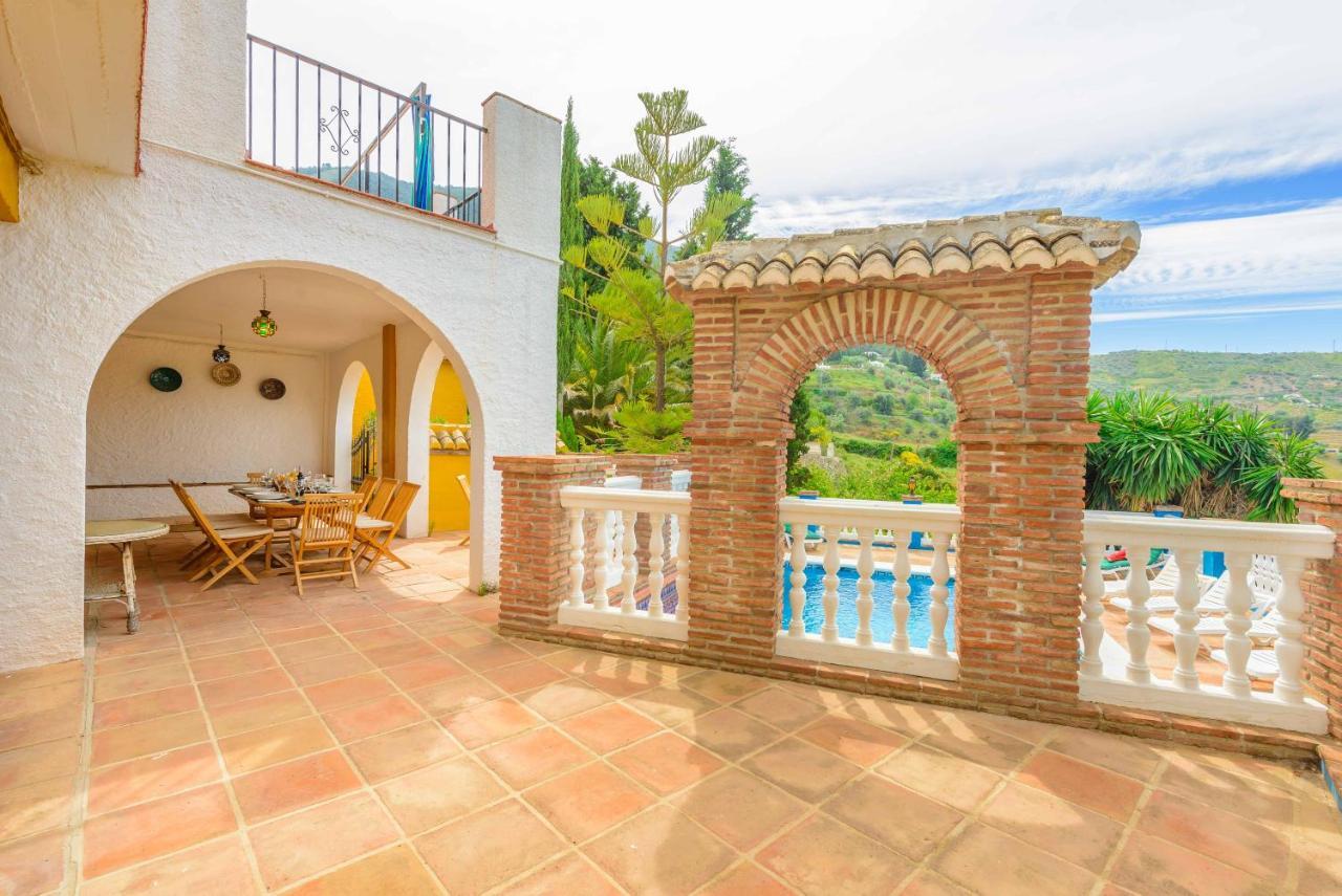 Casa Jardin Del Olivar Con Piscina Privada Alcaucin Ngoại thất bức ảnh