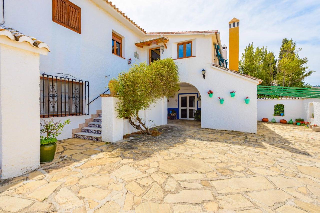 Casa Jardin Del Olivar Con Piscina Privada Alcaucin Ngoại thất bức ảnh