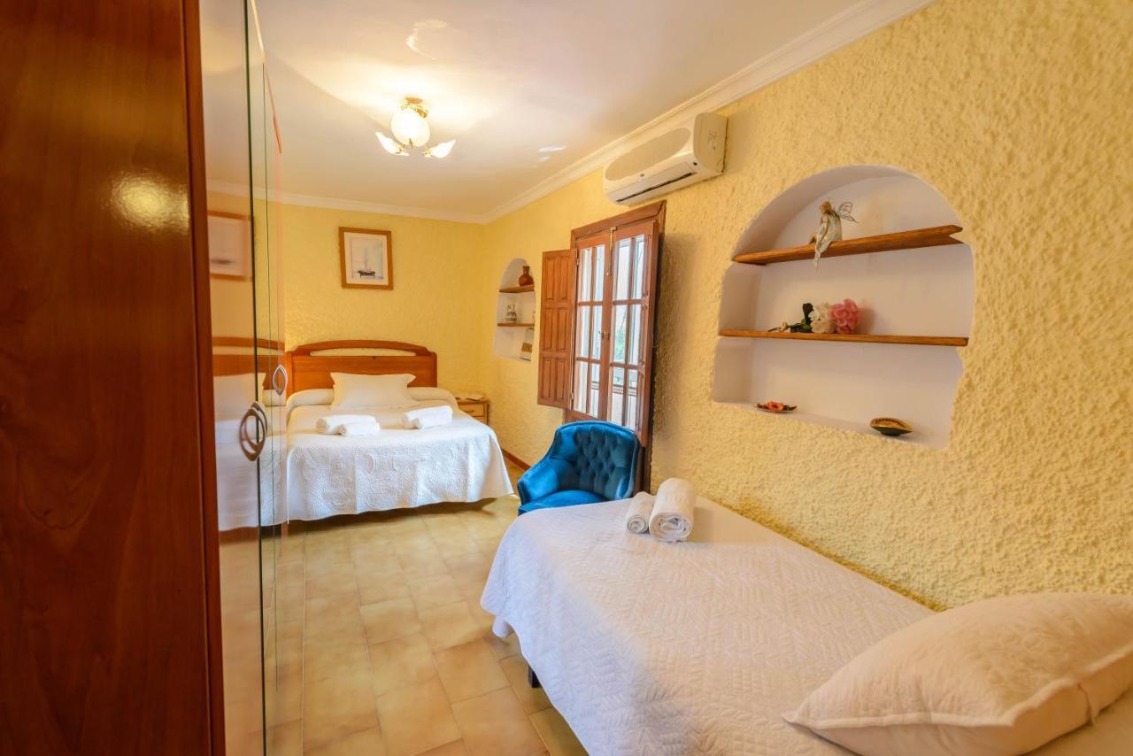 Casa Jardin Del Olivar Con Piscina Privada Alcaucin Ngoại thất bức ảnh