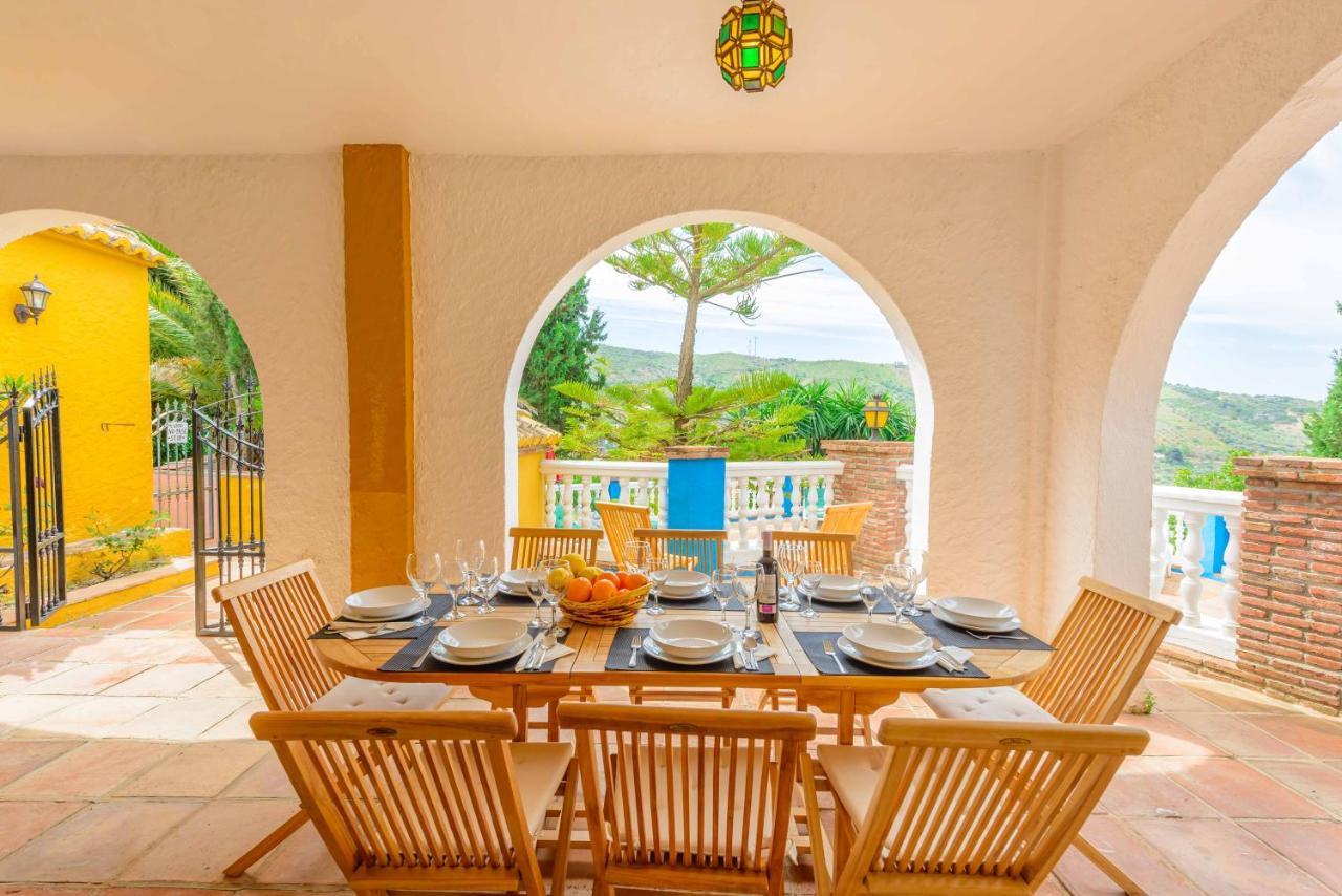 Casa Jardin Del Olivar Con Piscina Privada Alcaucin Ngoại thất bức ảnh