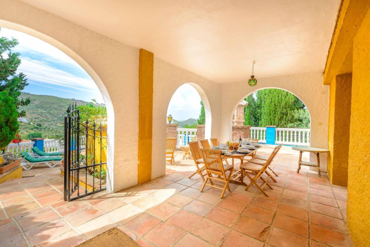 Casa Jardin Del Olivar Con Piscina Privada Alcaucin Ngoại thất bức ảnh
