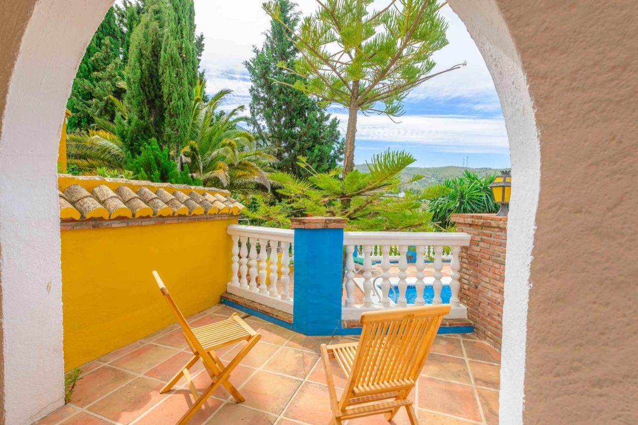 Casa Jardin Del Olivar Con Piscina Privada Alcaucin Ngoại thất bức ảnh